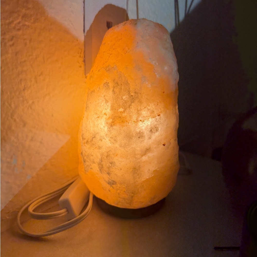 Himalayan Salt Lamp - Orange Glow